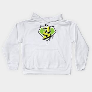 Super Graffiti Design Art Kids Hoodie